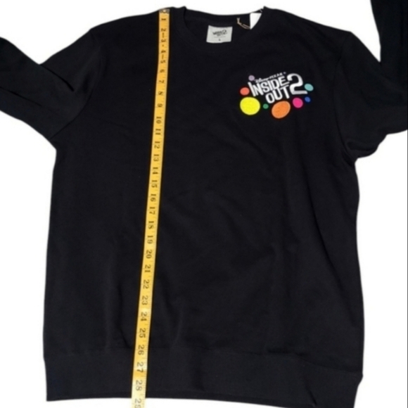 New Disney/Pixar Black Inside Out 2 Sweatshirt - Picture 3 of 9